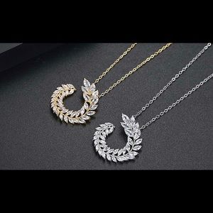 Wreath Pendant - with chain - Gold Only